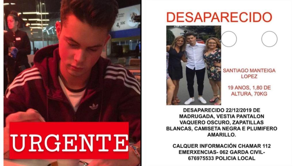 Buscan a un joven de 19 años desaparecido desde ayer cuando se dirigía a Mesía
