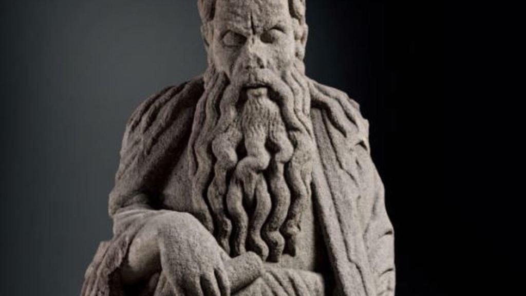 Una de las estatuas en poder de los Franco