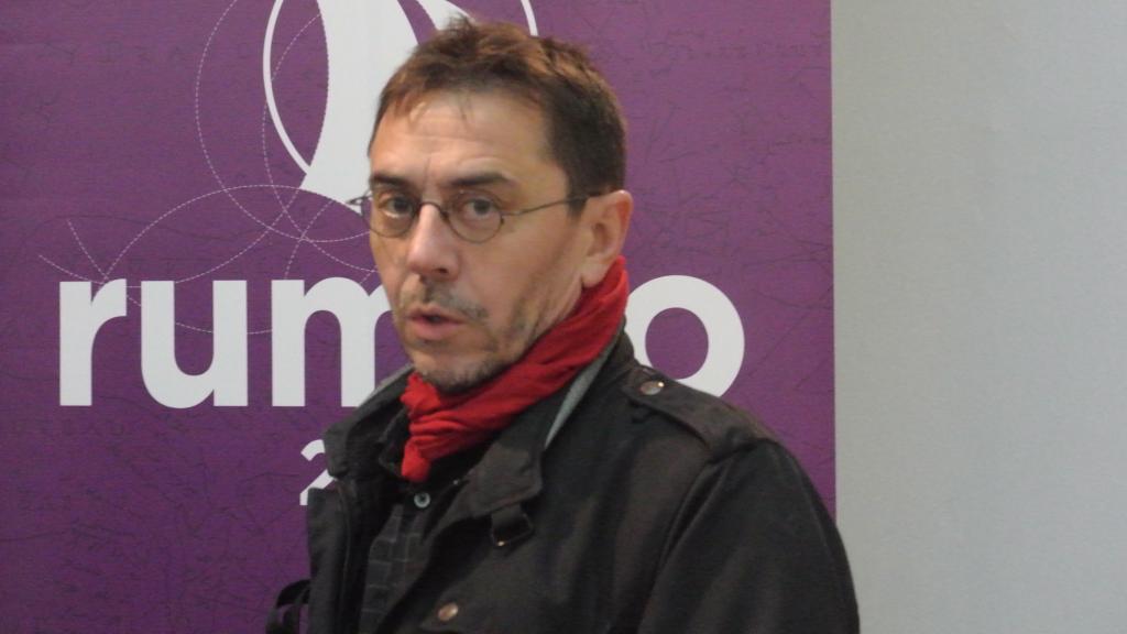 Juan Carlos Monedero, fundador de Podemos.