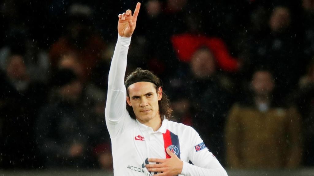 Cavani, con el PSG