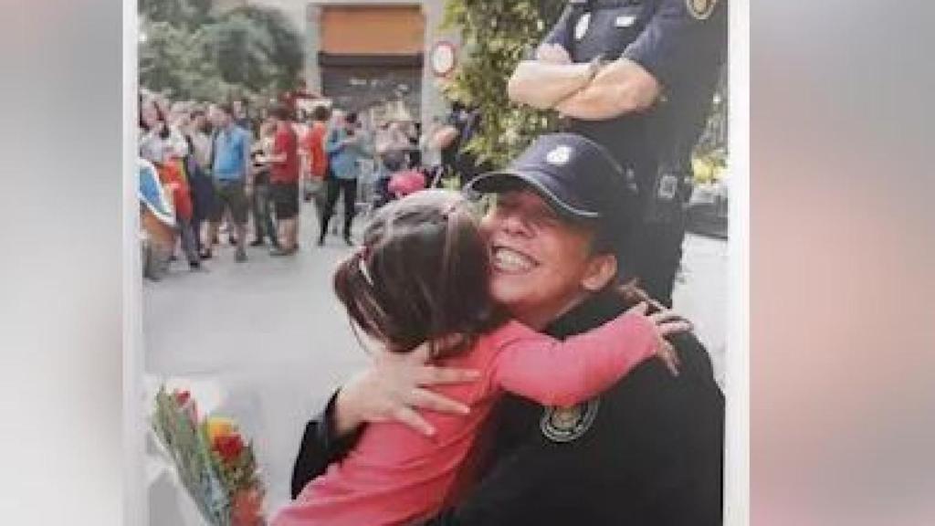 Imagen de la felicitación de Navidad del director de la Policía Nacional.