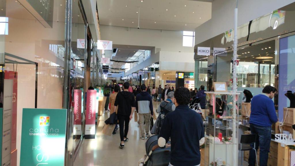 A Coruña Style Outlet, esta mañana