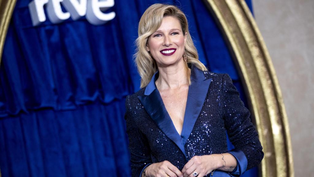 Anne Igartiburu en la presentación oficial de las Campanadas de este año.