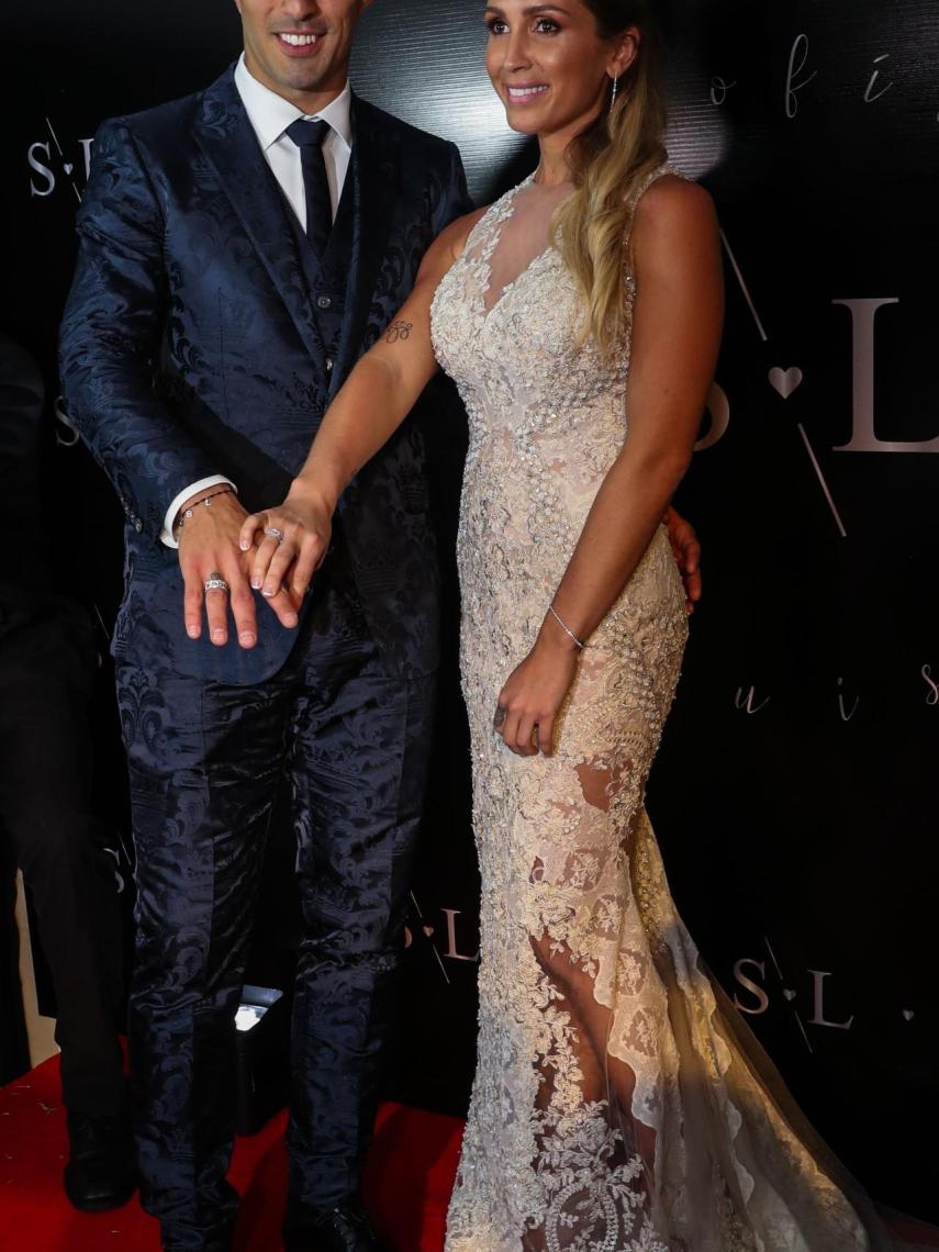 Luis Suárez y Sofía Balbi llevan diez años juntos.