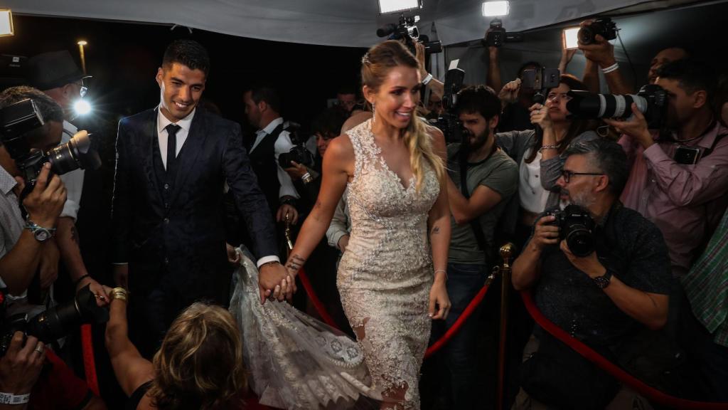 Luis Suárez y Sofía Balbi