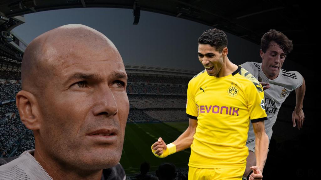 Achraf 'amenaza' el puesto de Odriozola en el Madrid