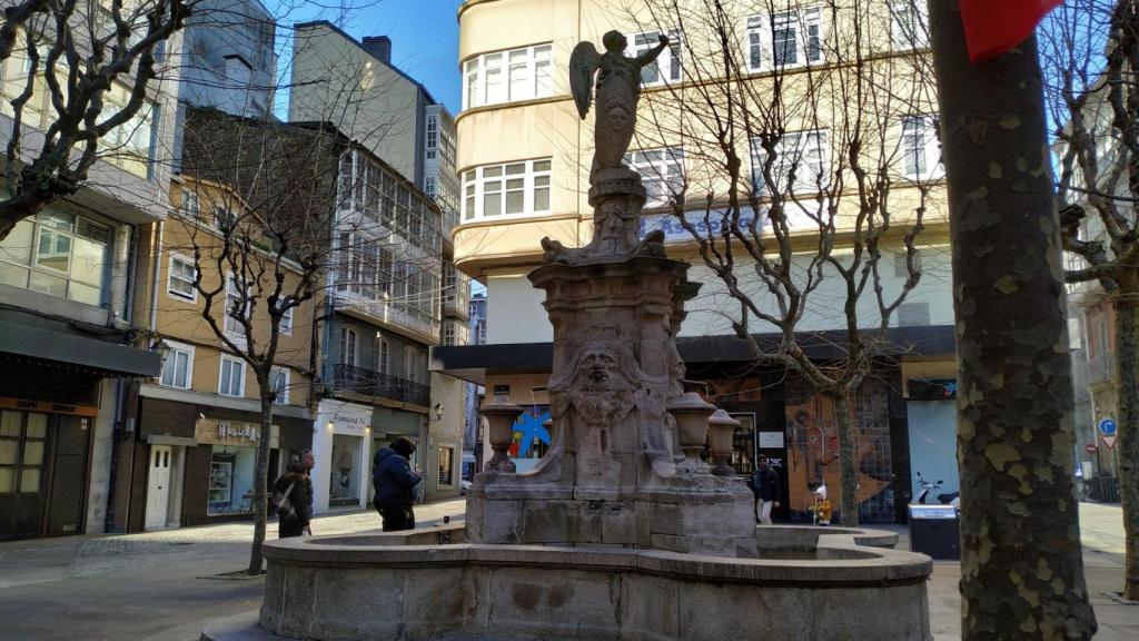 A Coruña rozó temperaturas bajo cero esta mañana