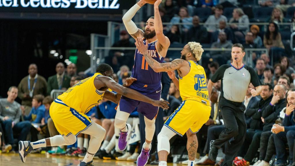 Ricky Rubio, ante los Warriors