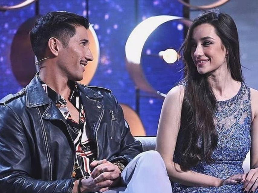 Gianmarco y Adara, en el Debate final de 'GH VIP'.