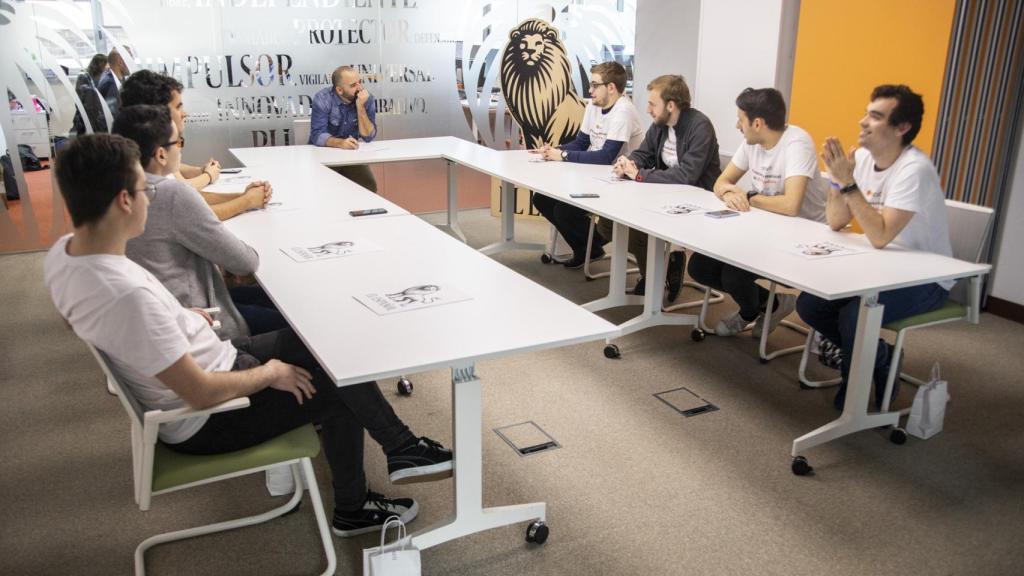 Un momento del encuentro anual de los usuarios de Moovit.