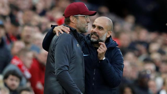 Klopp y Guardiola
