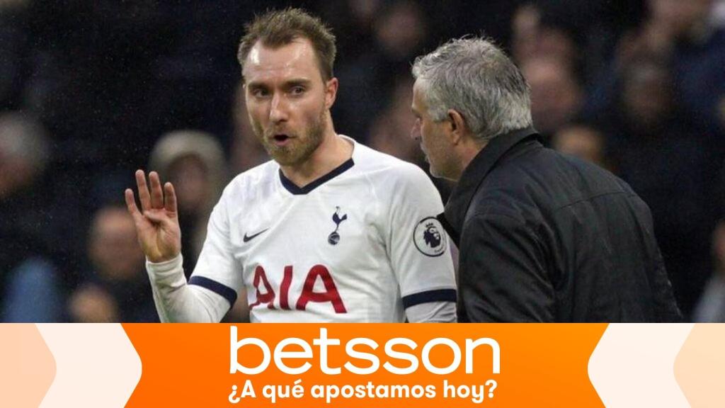 Eriksen y Mourinho