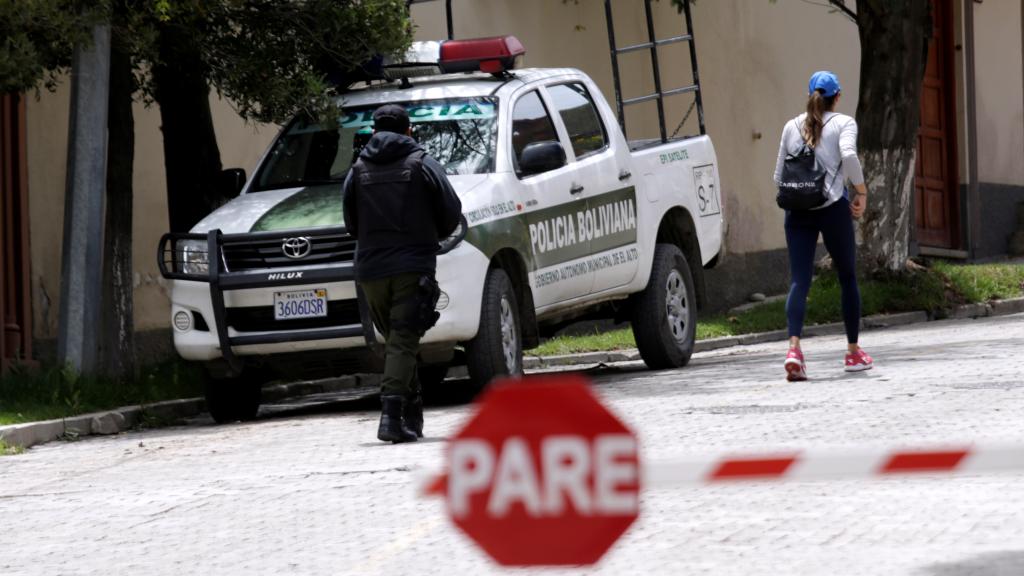 Urbanización La Rinconada,  al sur de La Paz, donde tuvo lugar el incidente diplomático.