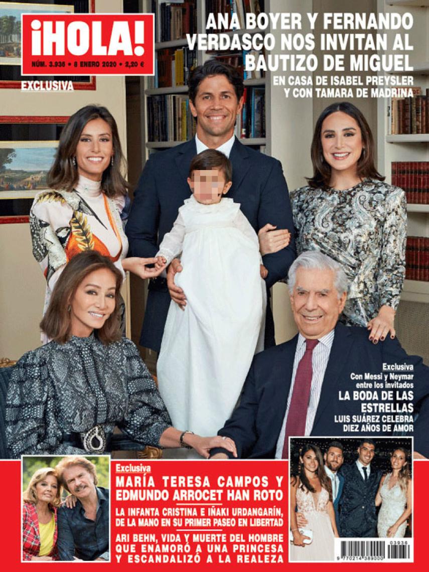 Portada de la revista '¡HOLA!' de este lunes 30 de diciembre.
