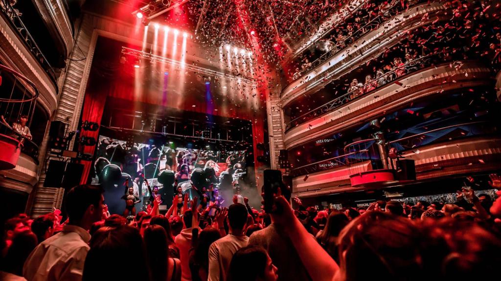 Teatro Kapital durante una de las performances