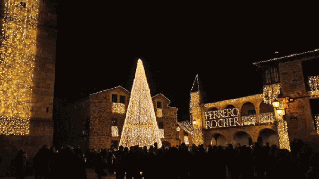 Alumbrado navideño de Puebla de Sanabria