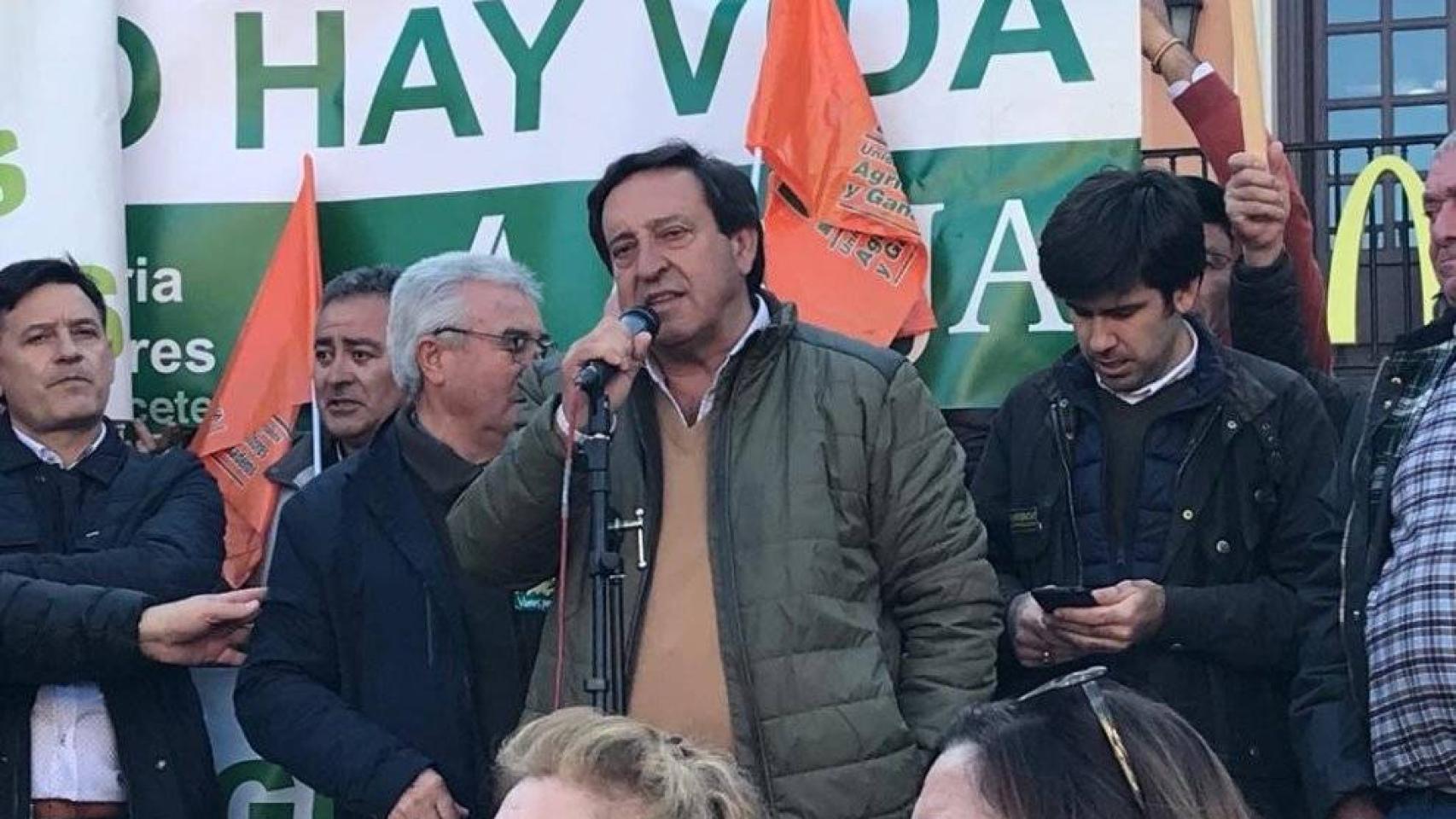 Multitudinaria movilización de los agricultores de toda Castilla-La Mancha 1