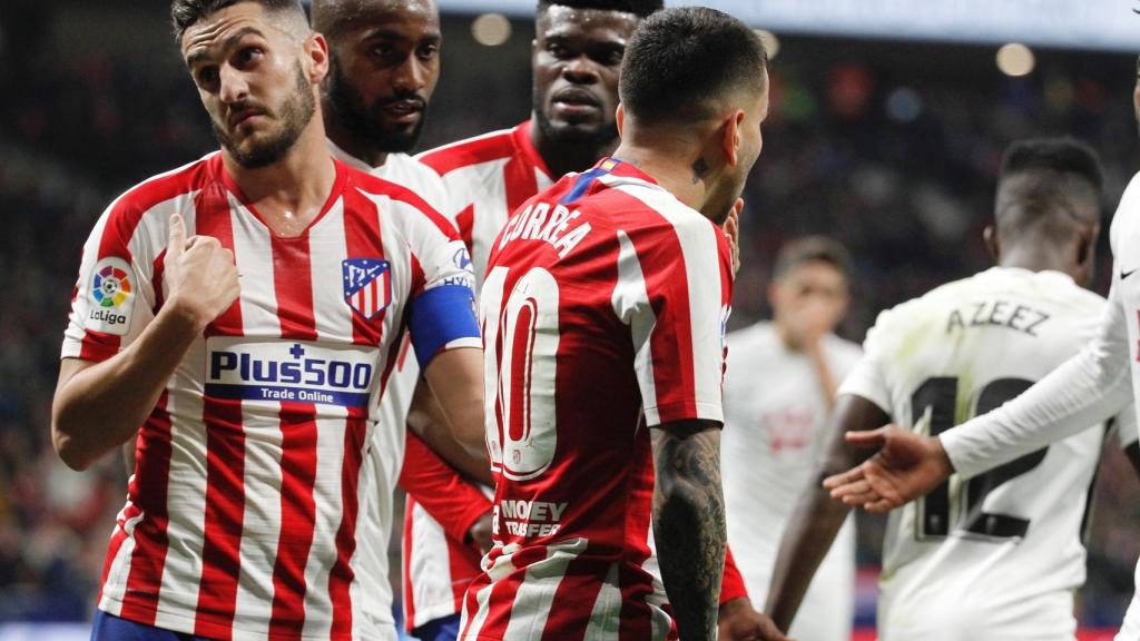 Koke ante el Granada