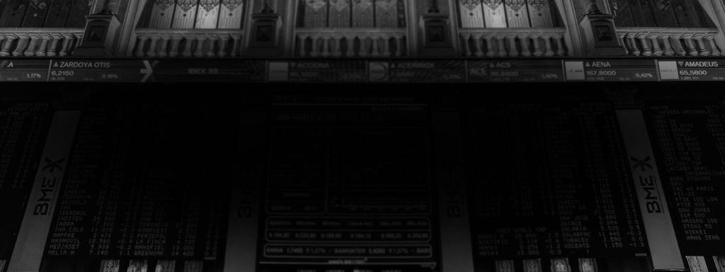 Imagen de archivo de la Bolsa de Madrid.