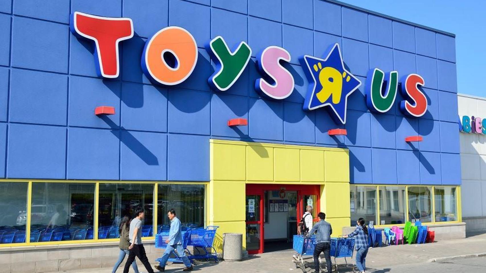 Tienda de Toys R Us en imagen de archivo.