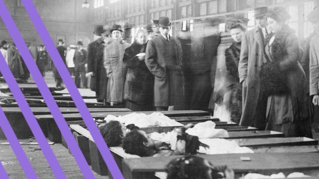 Algunas de las trabajadoras muertas en el incendio de la fábrica