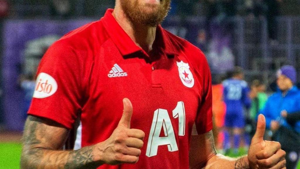 Albentosa, durante un partido con el CSKA Sofía