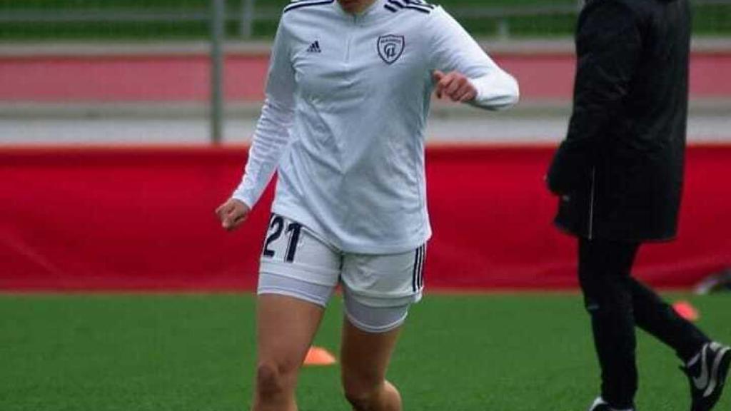 Estela Fernández, futbolista del Madrid CFF