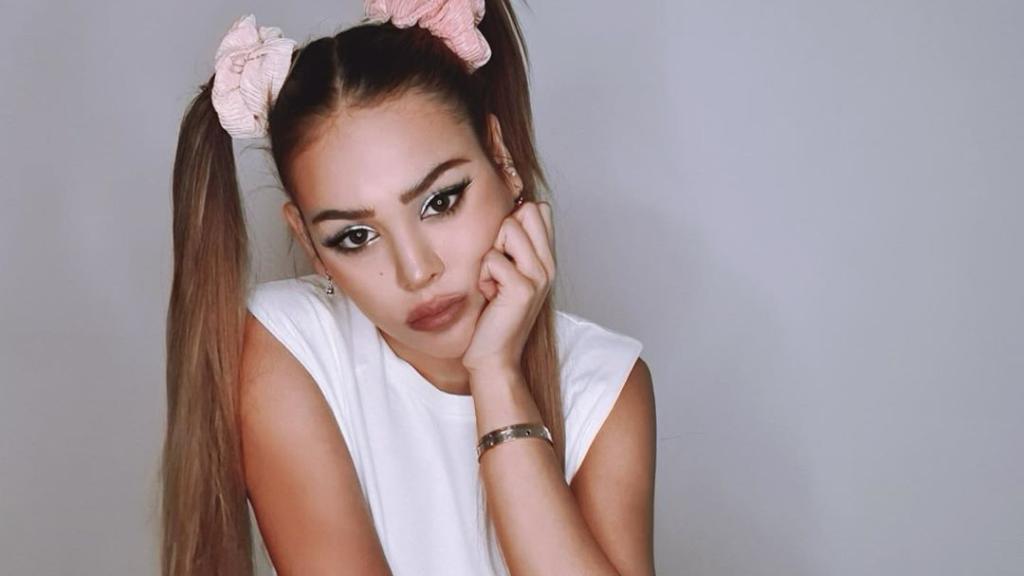 Danna Paola, en una imagen de su Instagram.