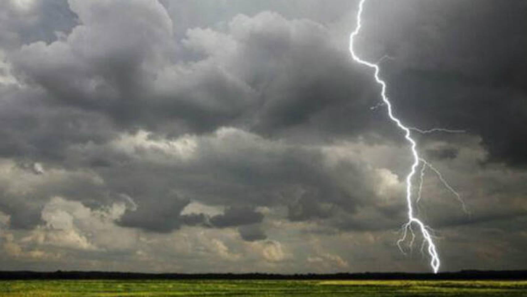 Alerta amarilla en Albacete, Cuenca y Guadalajara este sábado por tormentas y fuertes rachas de viento