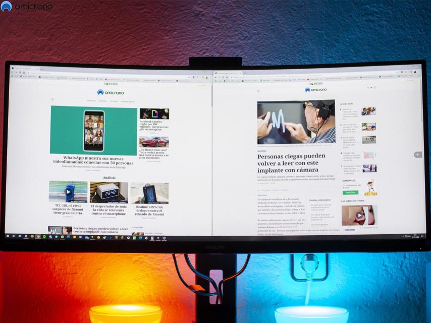 Con este panel, podremos tener 2 ventanas cuadradas perfectas a los lados.