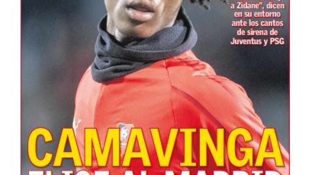 La portada del diario AS (31/05/2020)