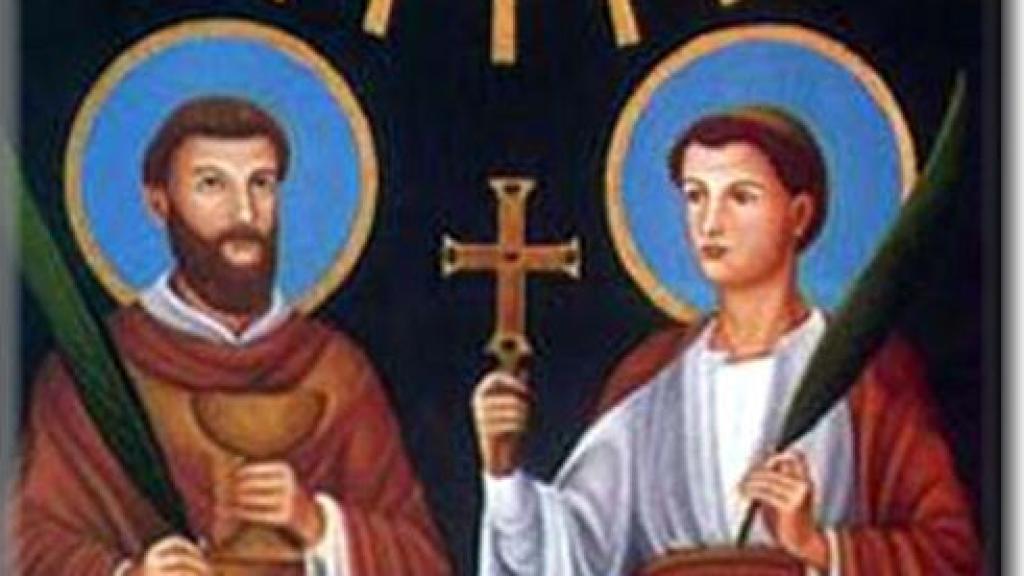 San Marcelino y San Pedro, mártires.