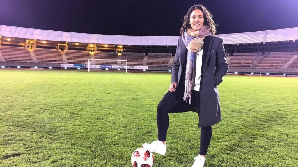Vero Boquete, en el estadio VeroBoquete de San Lázaro