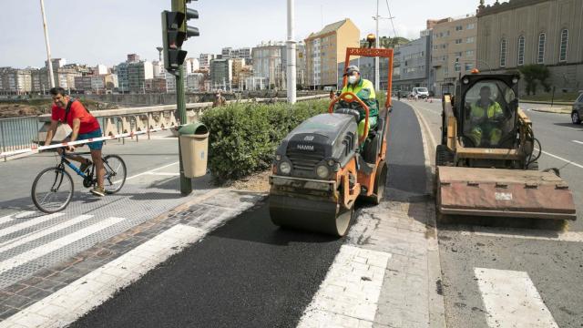 carril runner paseo marítimo