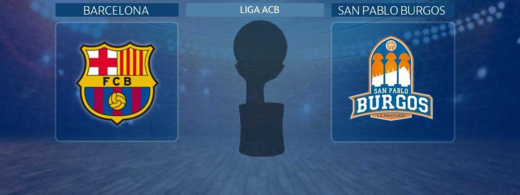 Barcelona - San Pablo Burgos, partido de Liga ACB