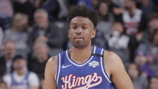 Jabari Parker, en un partido de los Sacramento Kings