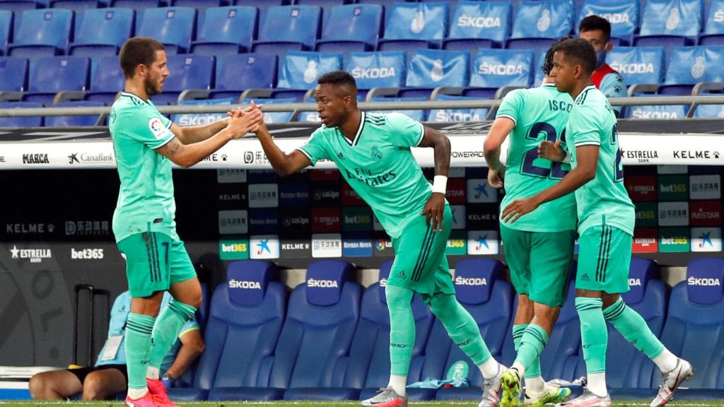 Rodrygo y Vinicius sustituyen a Isco y Hazard