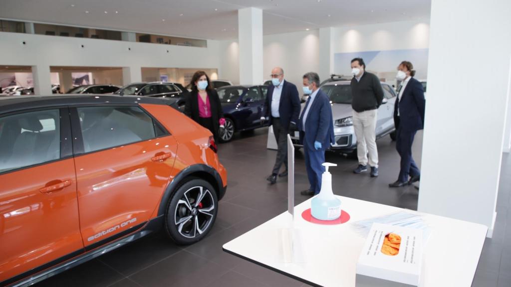 Imagen de un concesionario.