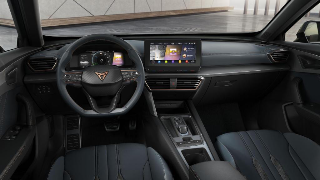 Interior del Cupra Formentor.