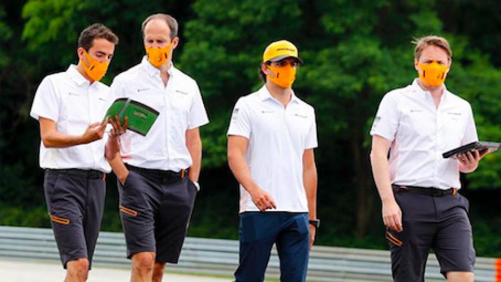 El equipo de Carlos Sainz reconoce el GP de Hungría