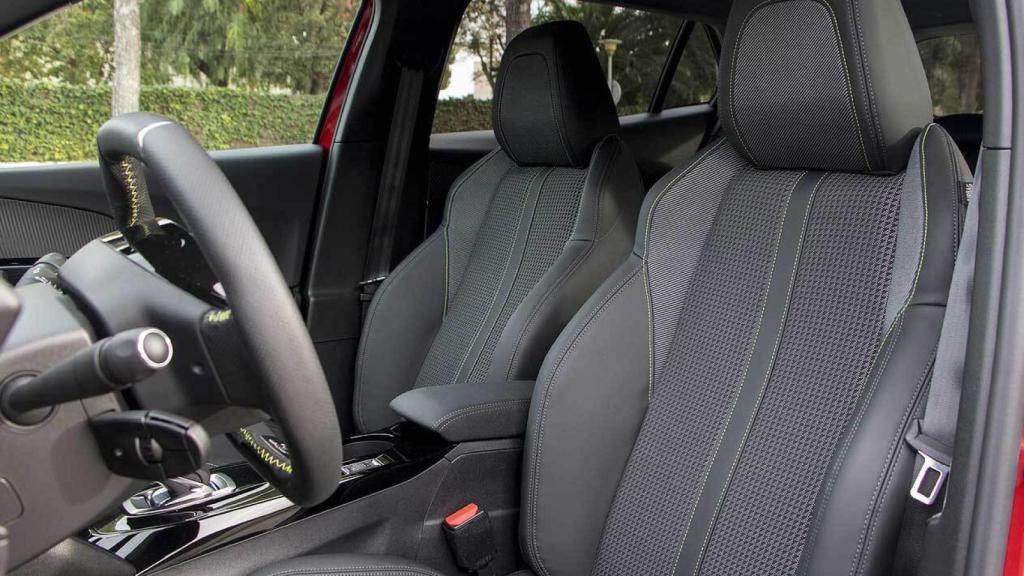 Las plazas delanteras son amplias.