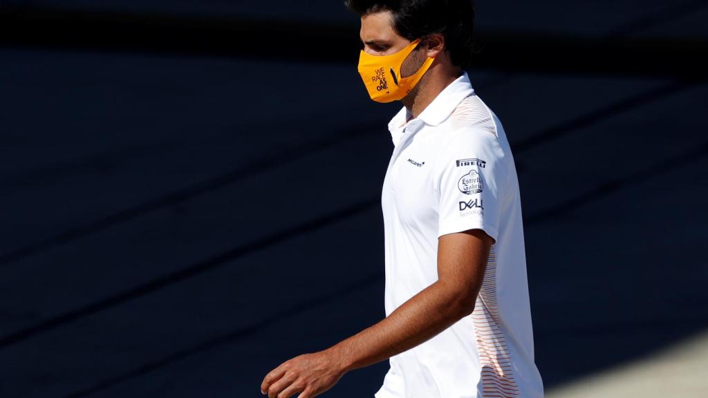 Carlos Sainz en el Gran Premio de Gran Bretaña