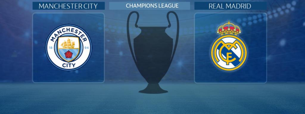 Manchester City - Real Madrid, partido de la Champions League