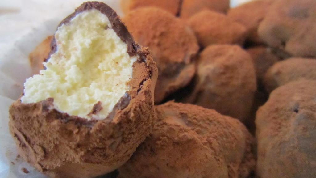 Receta de trufas de chocolate y nata