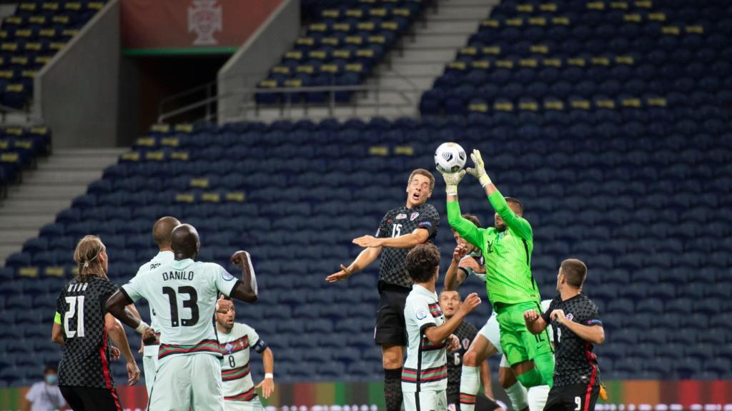Imagen del partido entre Portugal y Croacia de la UEFA Nations League