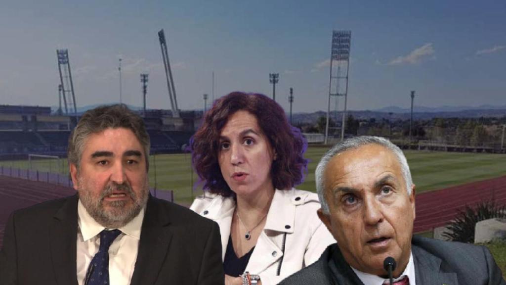 José Manuel Rodríguez Uribes, Ministro de Cultura y Deportes; Irene Lozano, presidenta del CSD y Alejandro Blanco, presidente del COE