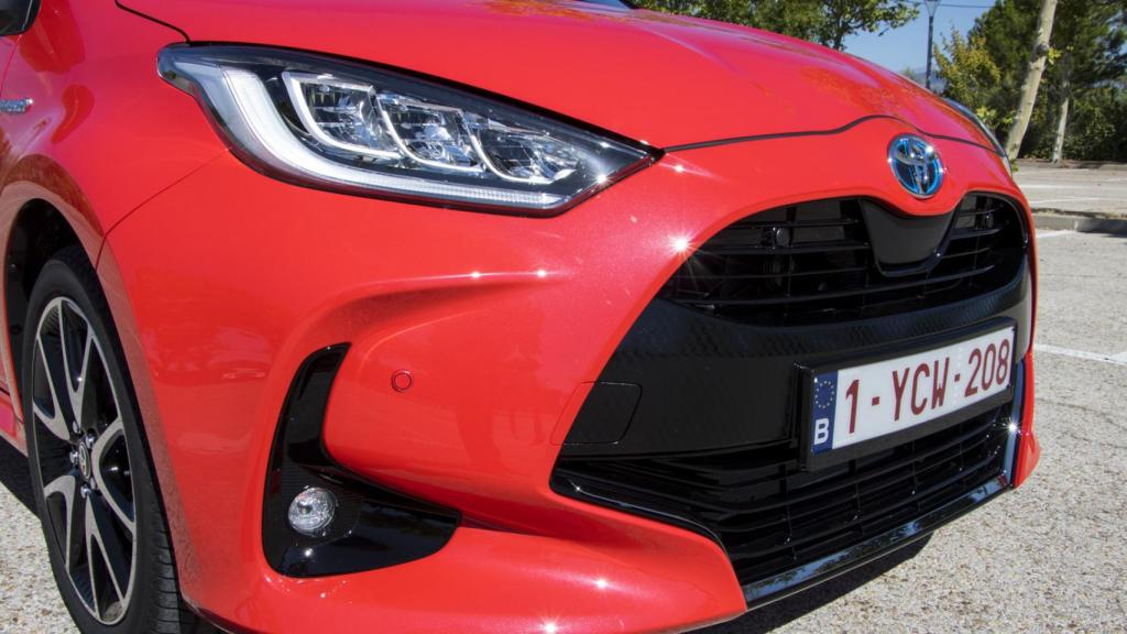 Frontal del Toyota Yaris.