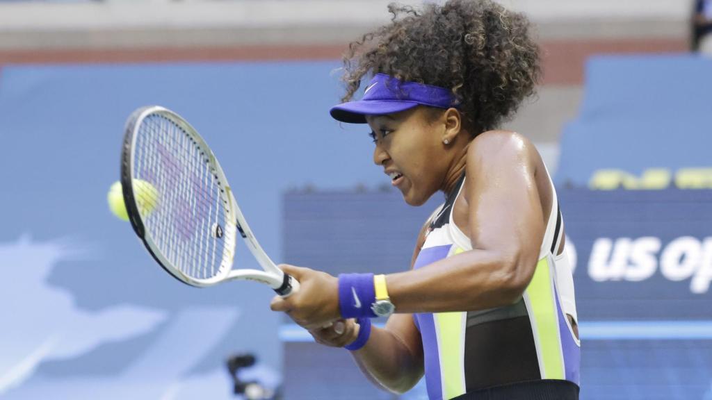 Osaka, durante la final del US Open.