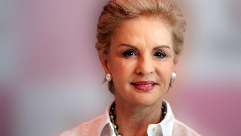 Carolina Herrera, durante un evento en Brasil.