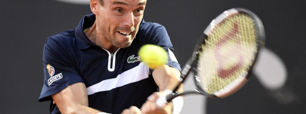 Roberto Bautista, durante el torneo de Hamburgo